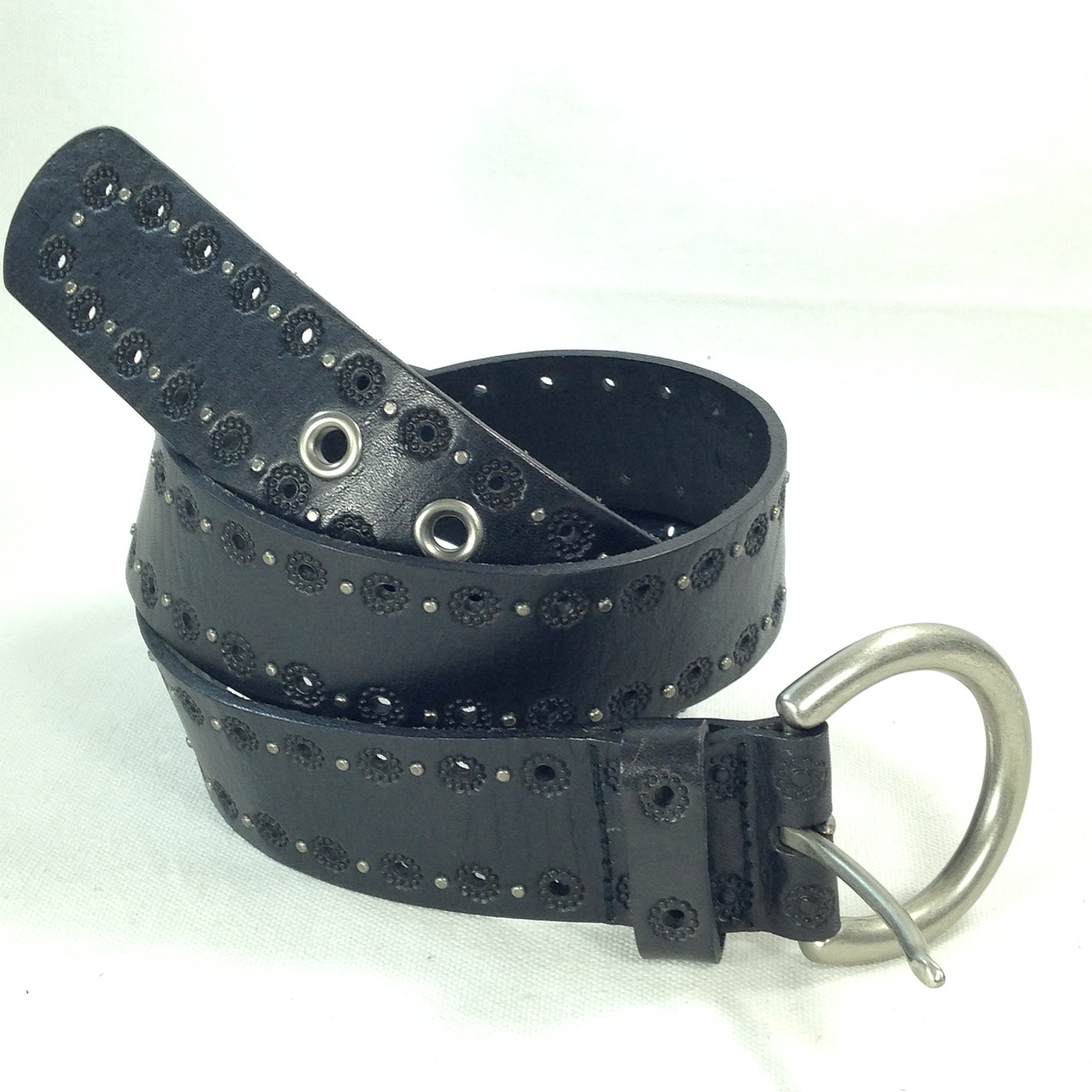 belt leather studded free photo