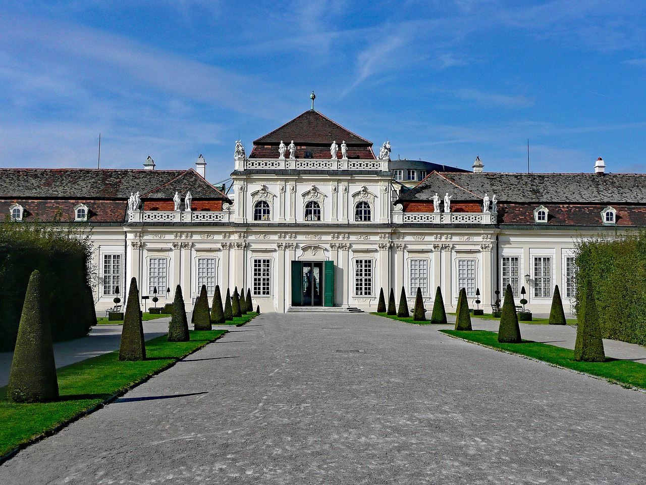 belvedere palace vienna austria free photo