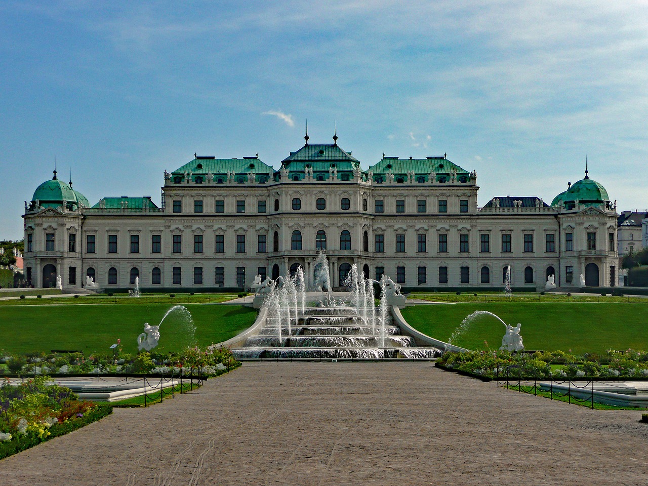 belvedere palace vienna austria free photo