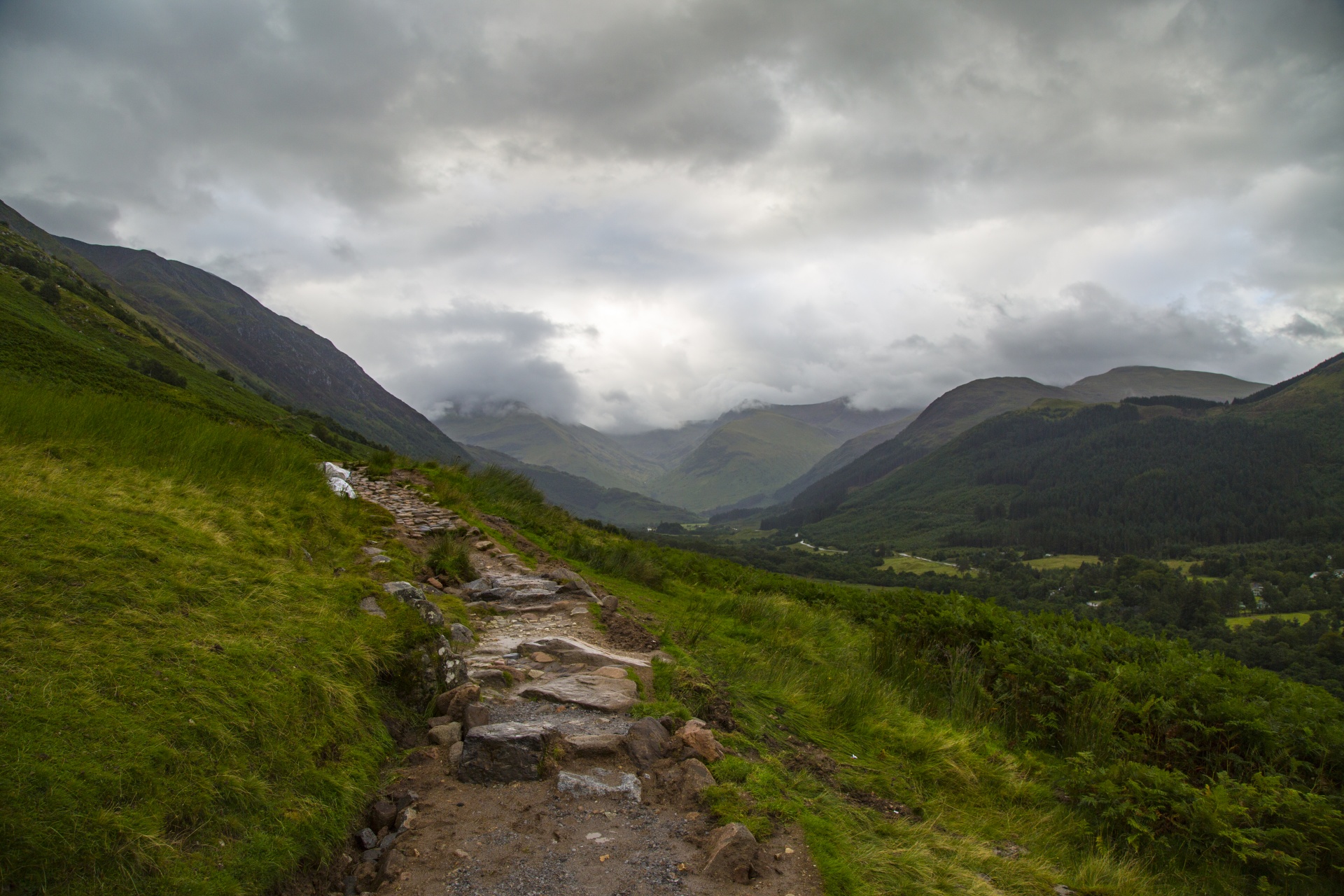 ben scotland fog free photo