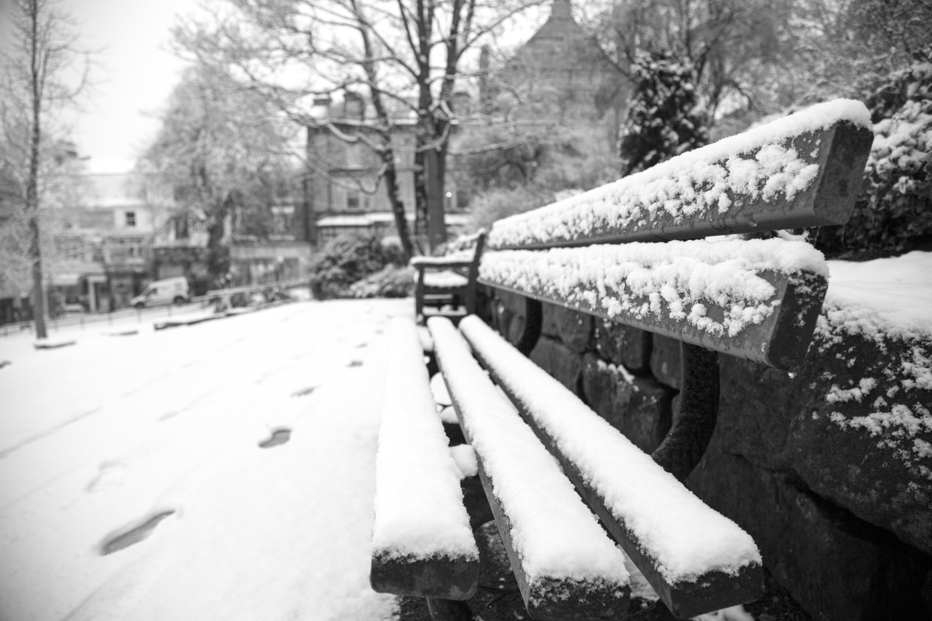 bench park wooden free photo