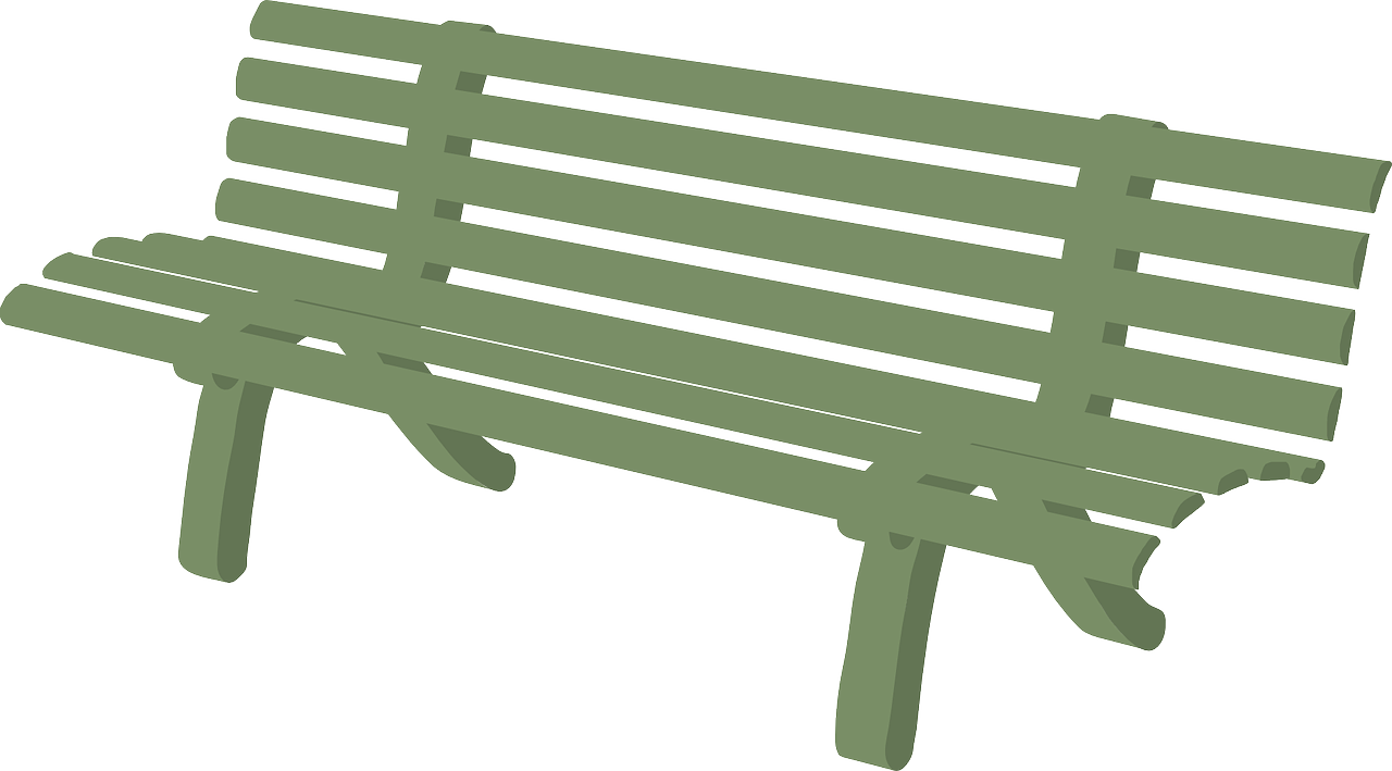 bench garden furniture free photo