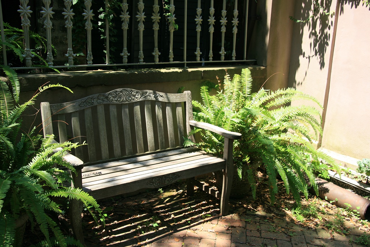 bench garden seat free photo