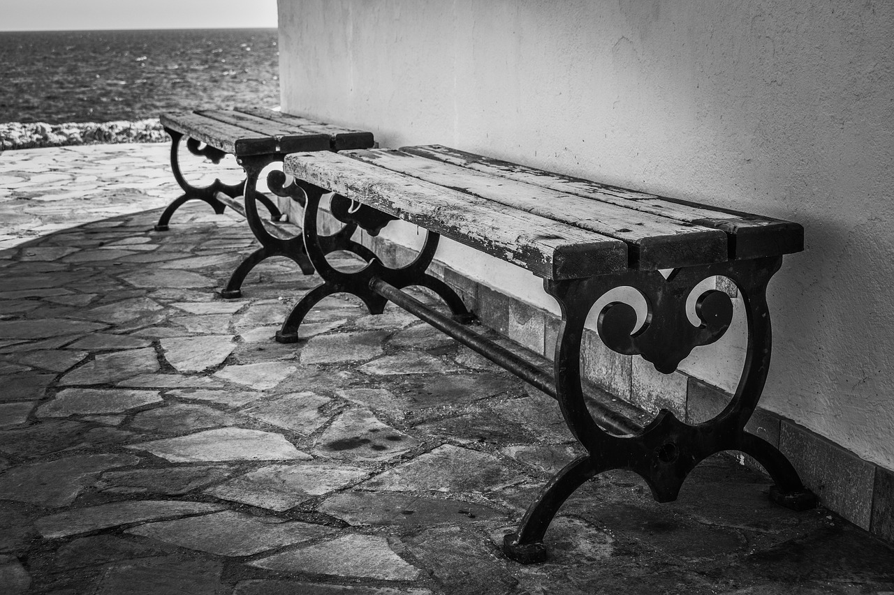 bench elegant outdoors free photo