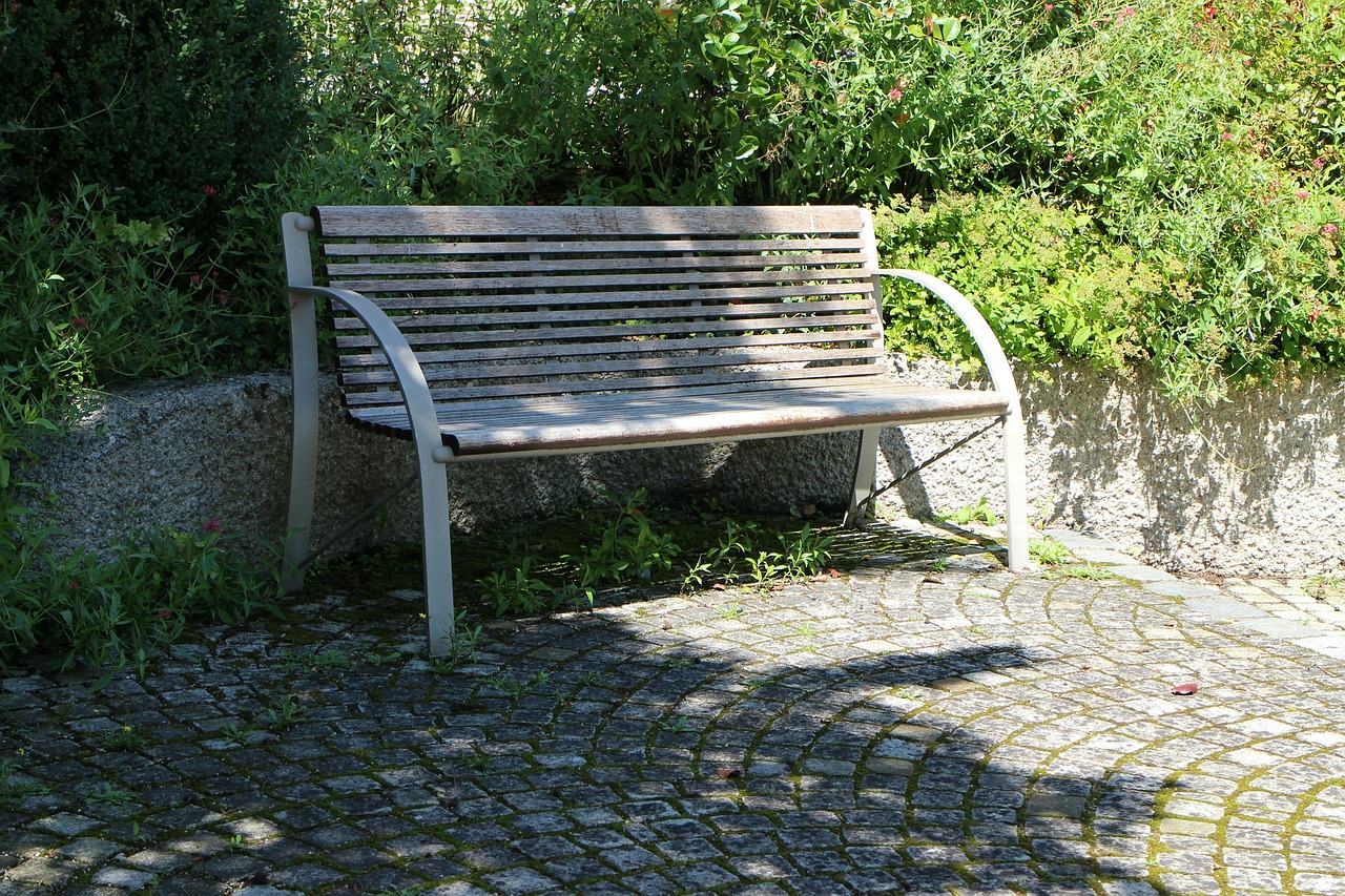 bench bank seat free photo