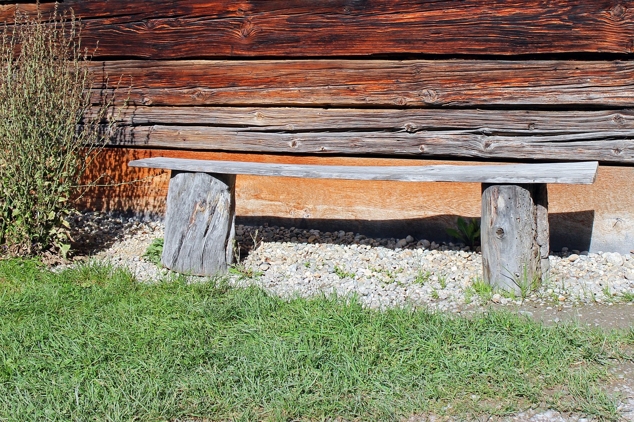 bench wooden bench bank free photo
