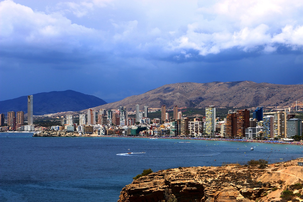 benidorm spain beach free photo