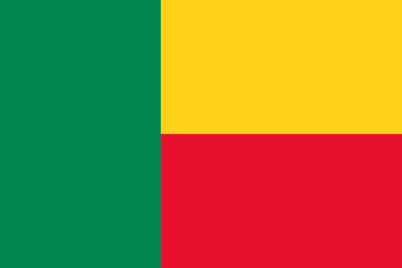 benin flag national flag free photo