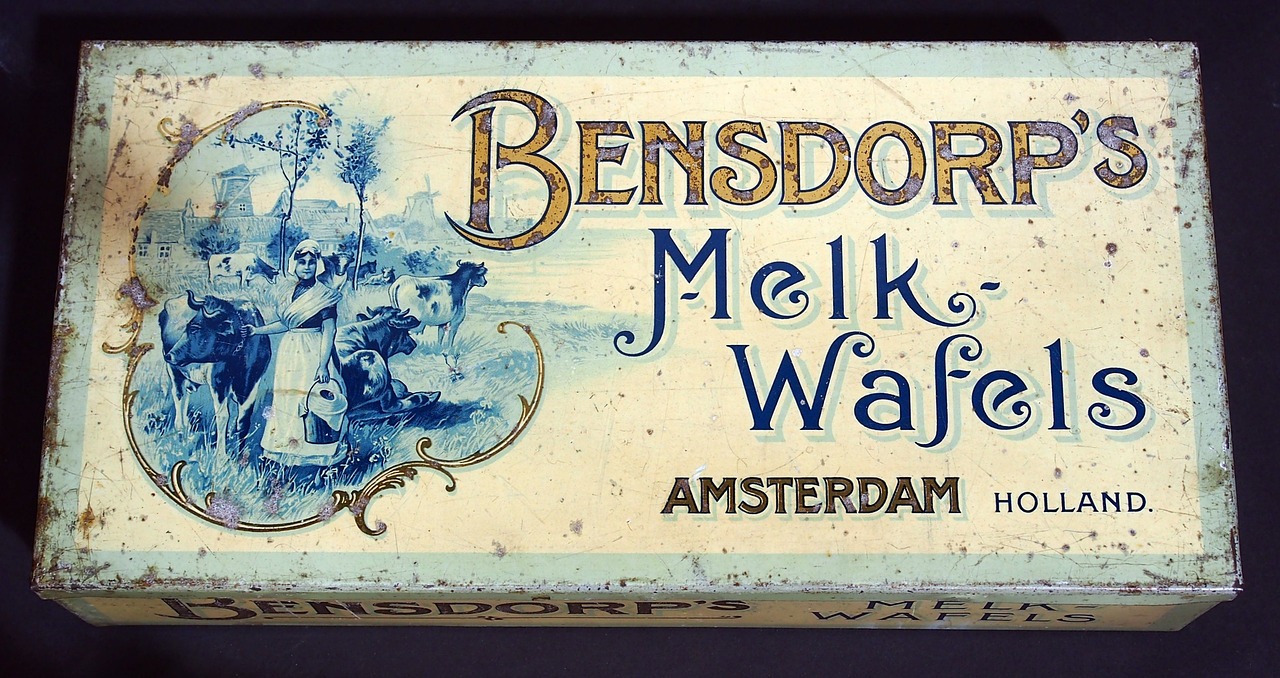 bensdorp melk wafels box free photo