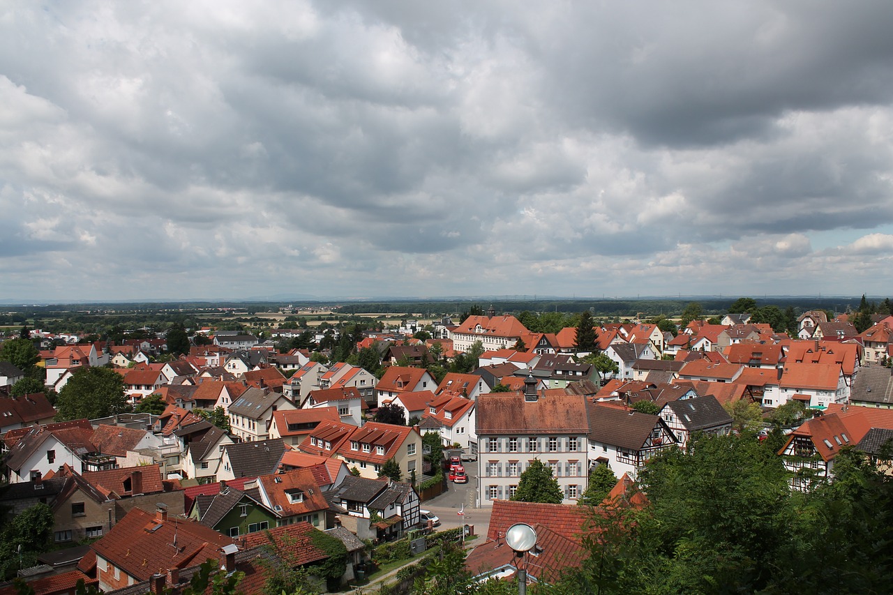 bensheim-auerbach town hessen free photo