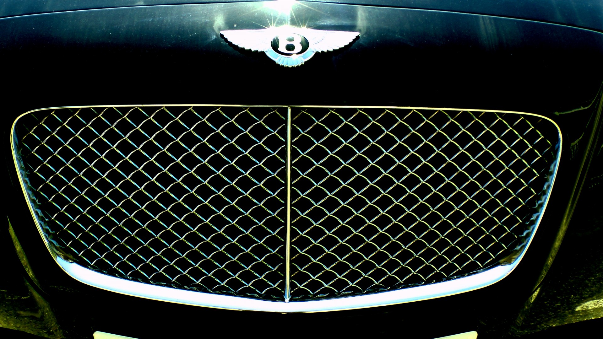 bentley grille grill free photo