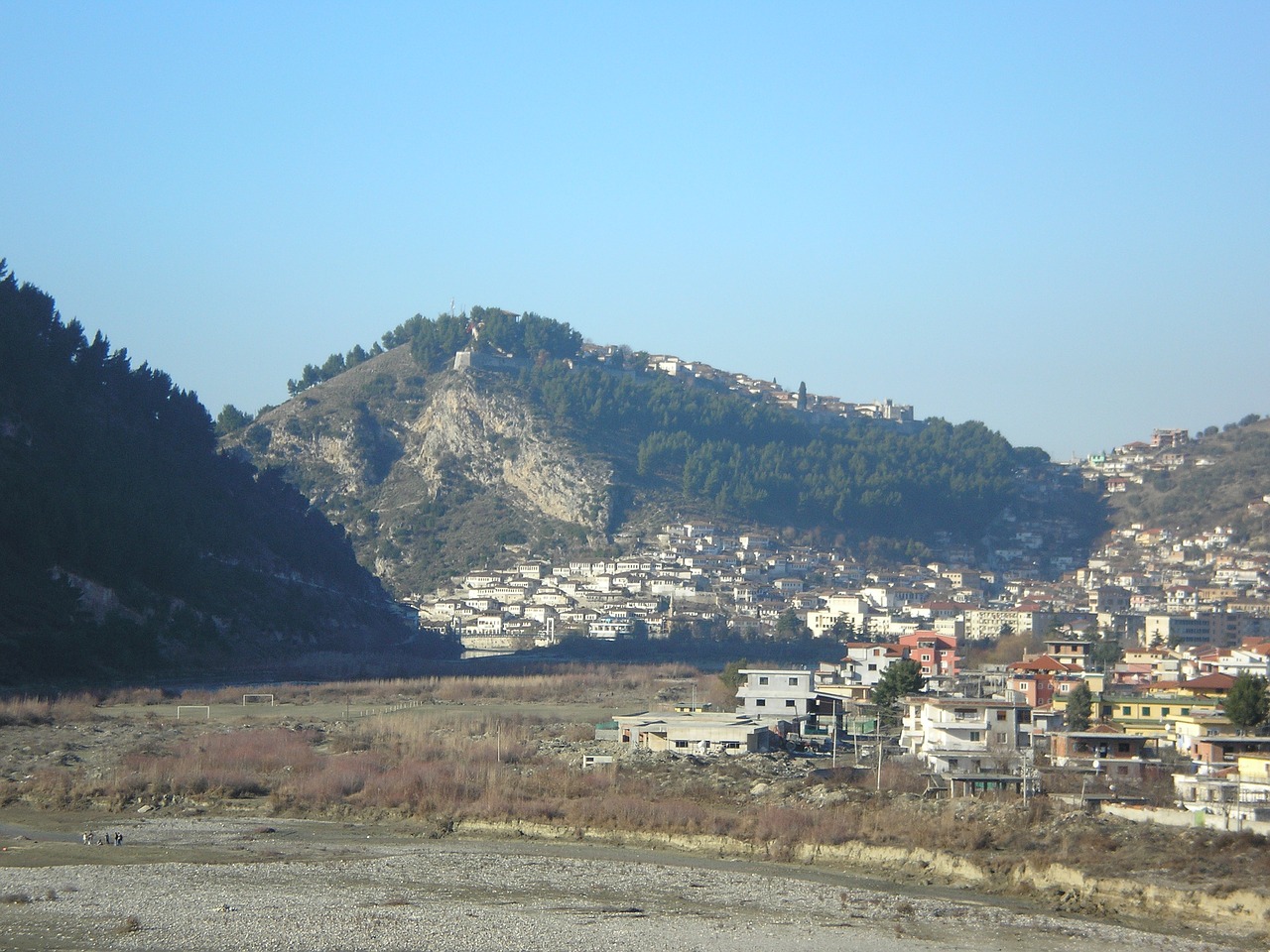 berat albania castle free photo