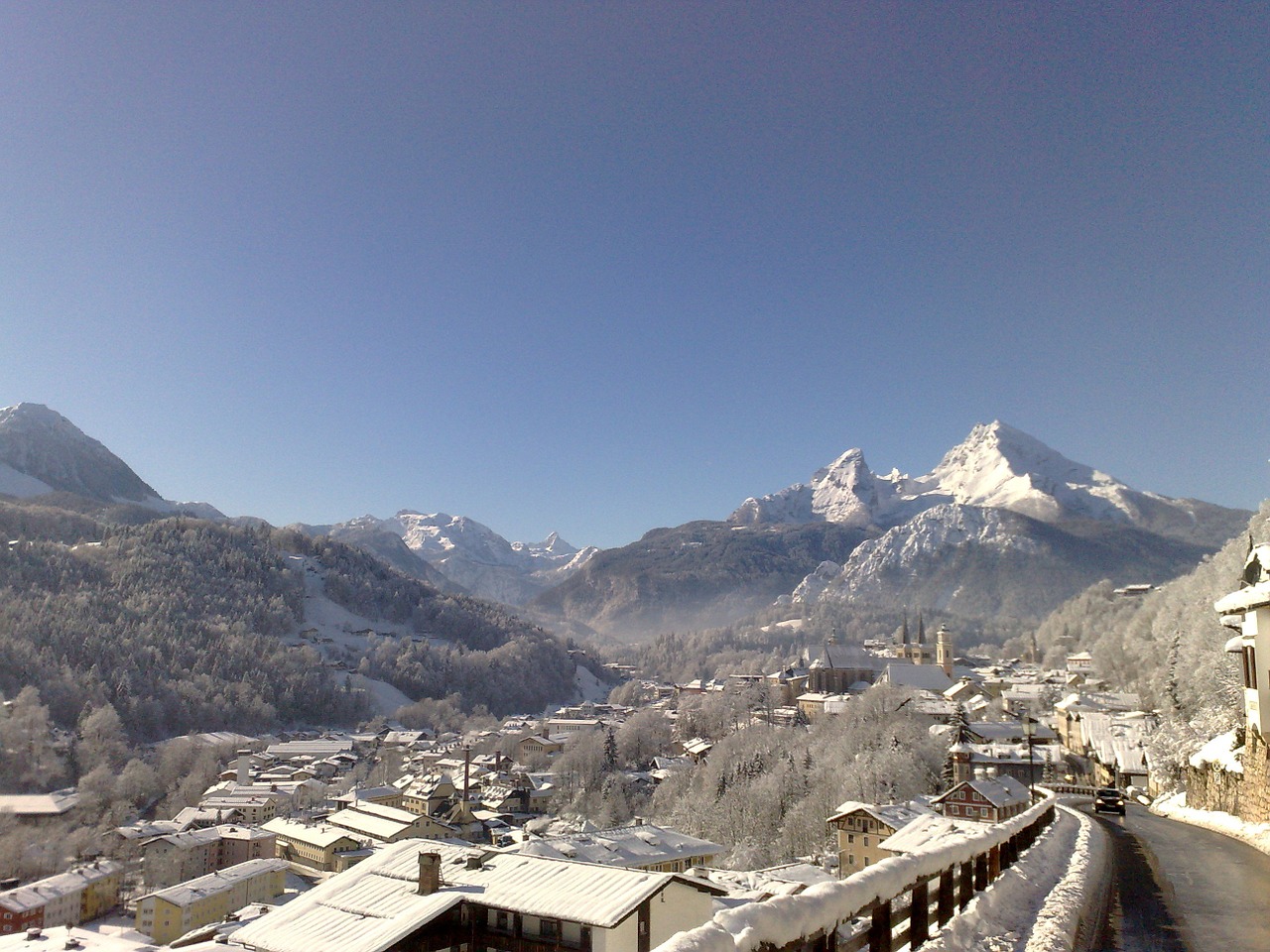 berchtesgaden winter bavaria free photo