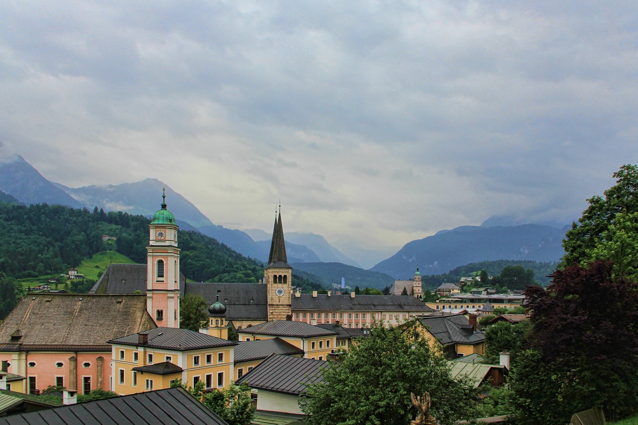 berchtesgaden clouds sky free photo