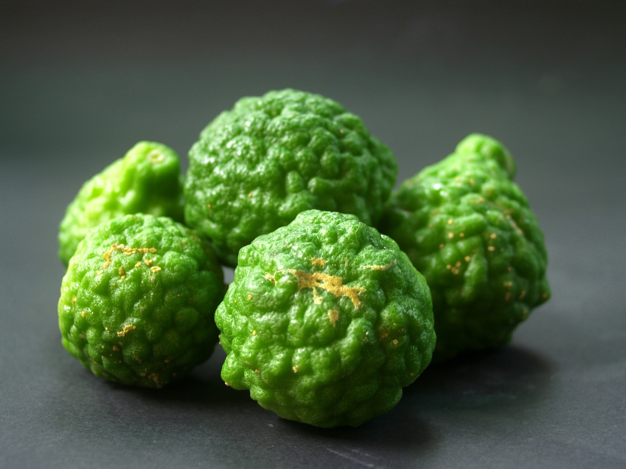 bergamot fruit leaf free photo