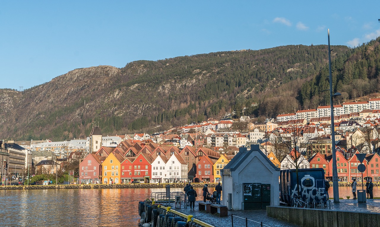 bergen norway city free photo