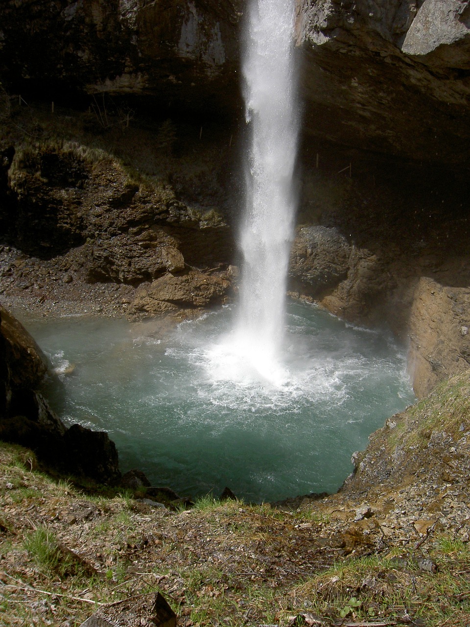 berglistüber waterfall kanton glarus free photo