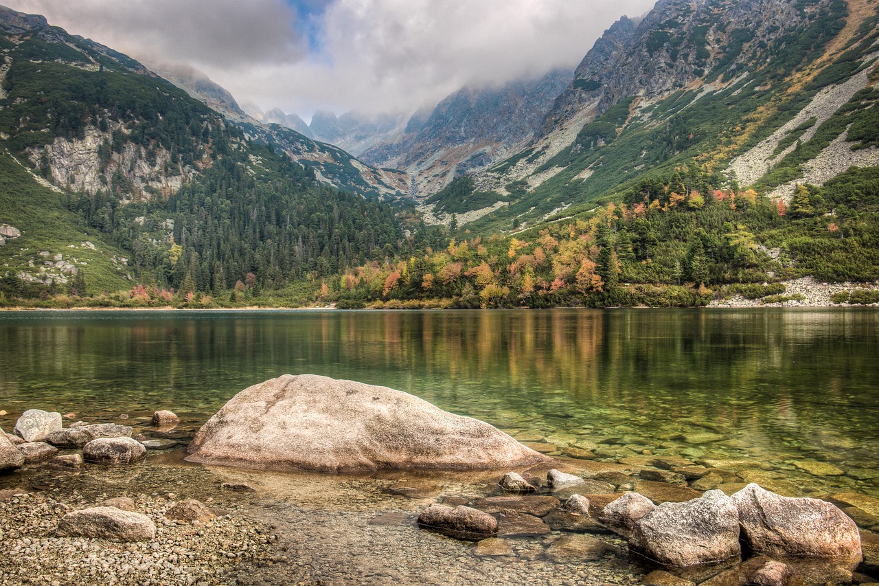 bergsee high tatras water free photo