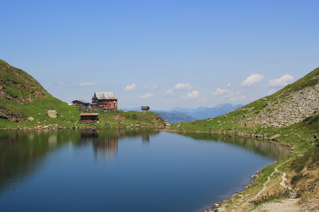 bergsee tyrol austria free photo