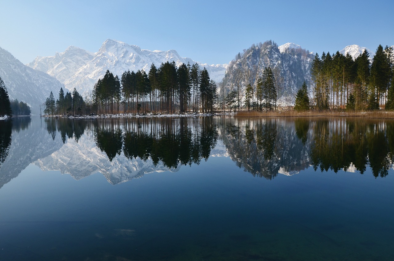 bergsee alpine austria free photo