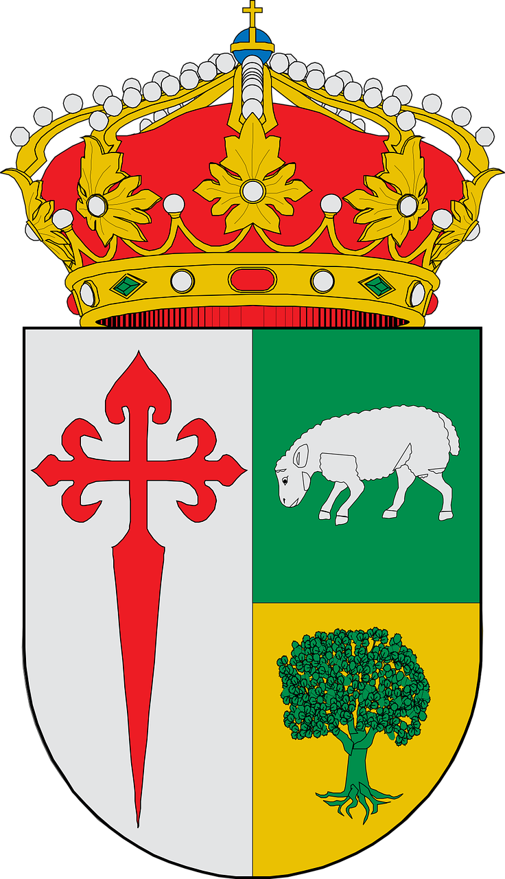 berlanga coat of arms heraldry free photo