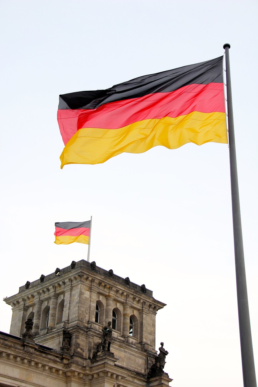 berlin flag germany free photo