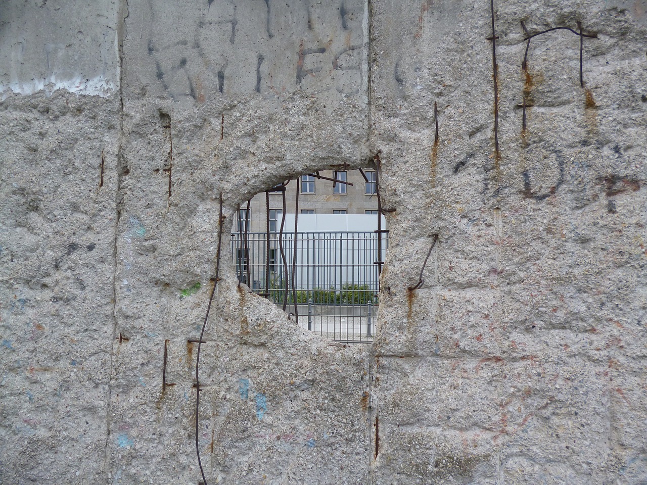 berlin wall by looking free photo