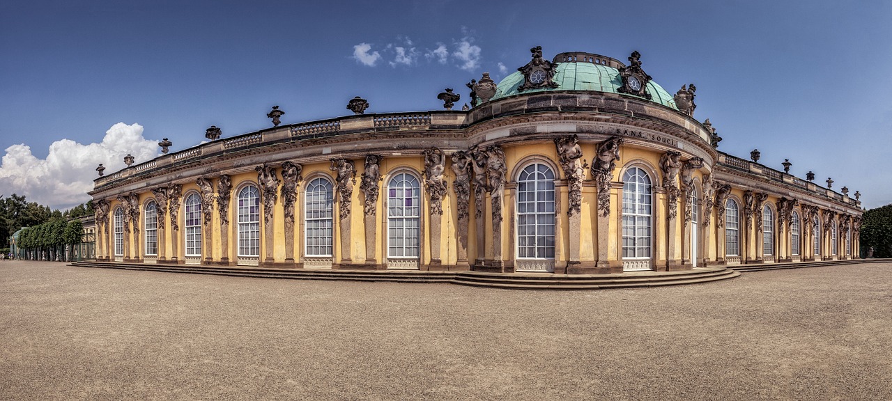 berlin potsdam castle free photo