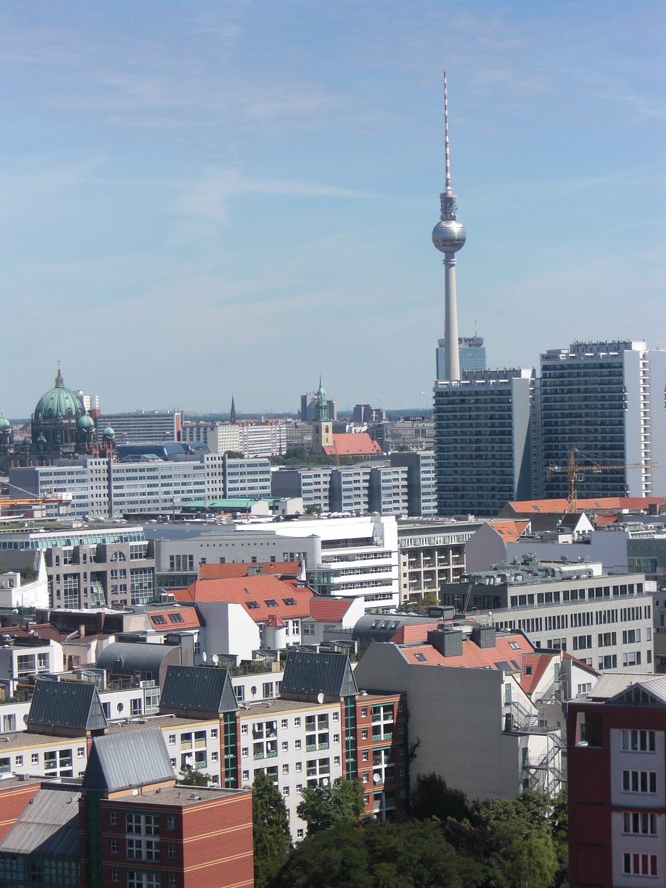 berlin tv tower germany free photo