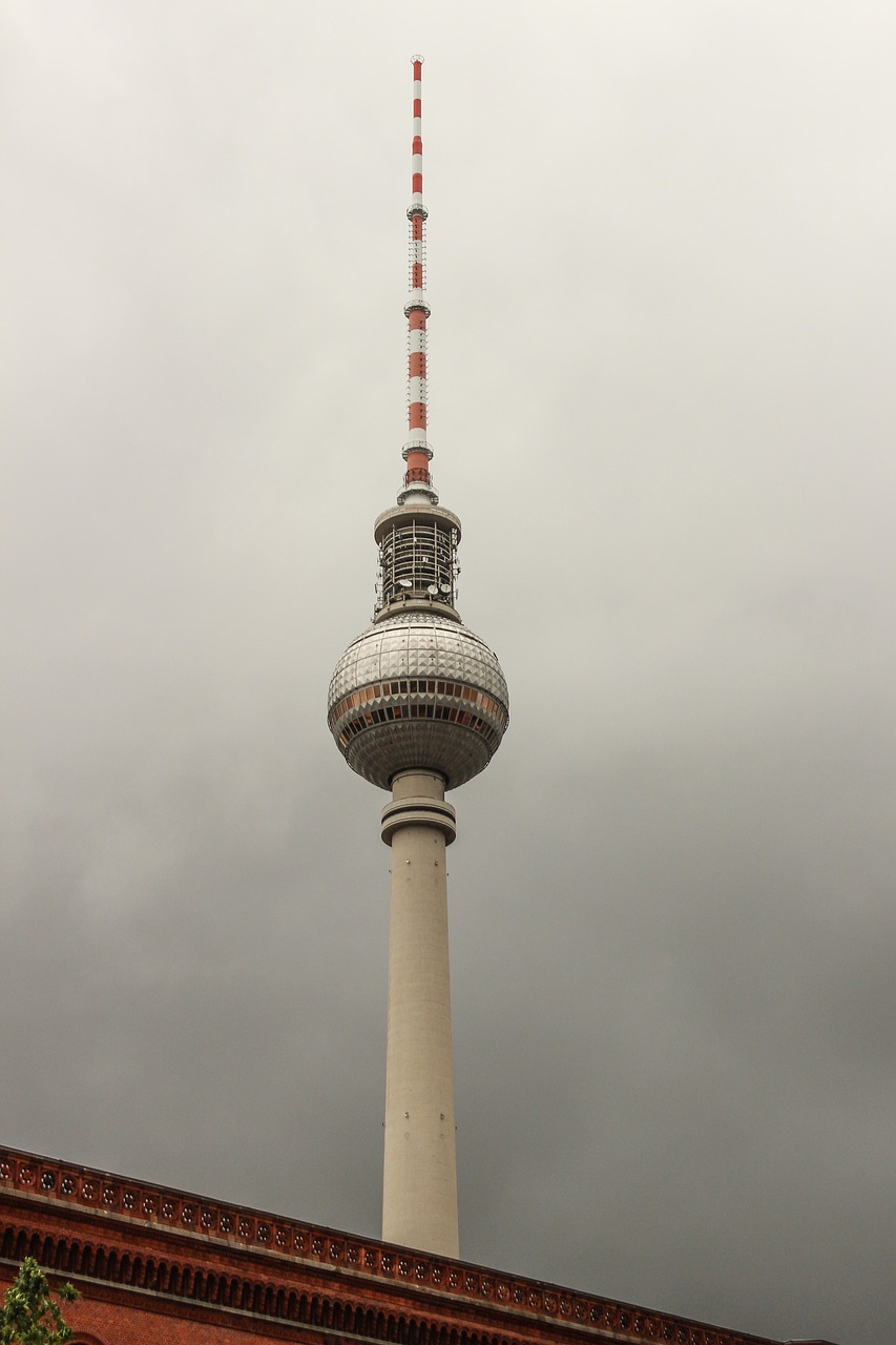 berlin alex tv tower free photo