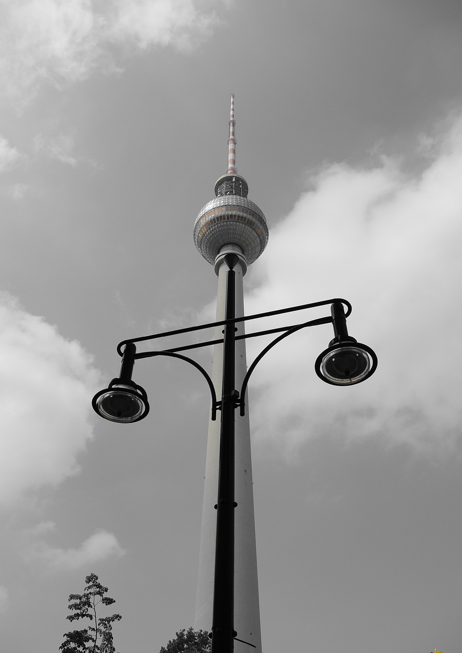 berlin tv tower germany free photo