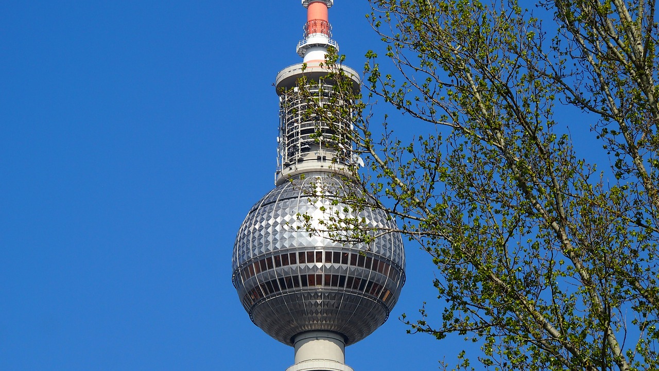 berlin tv tower alexanderplatz free photo