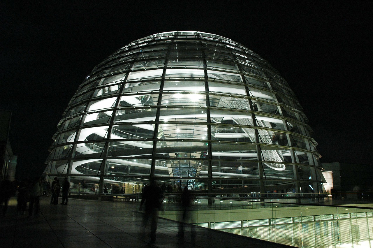 berlin the reichstag building glass free photo