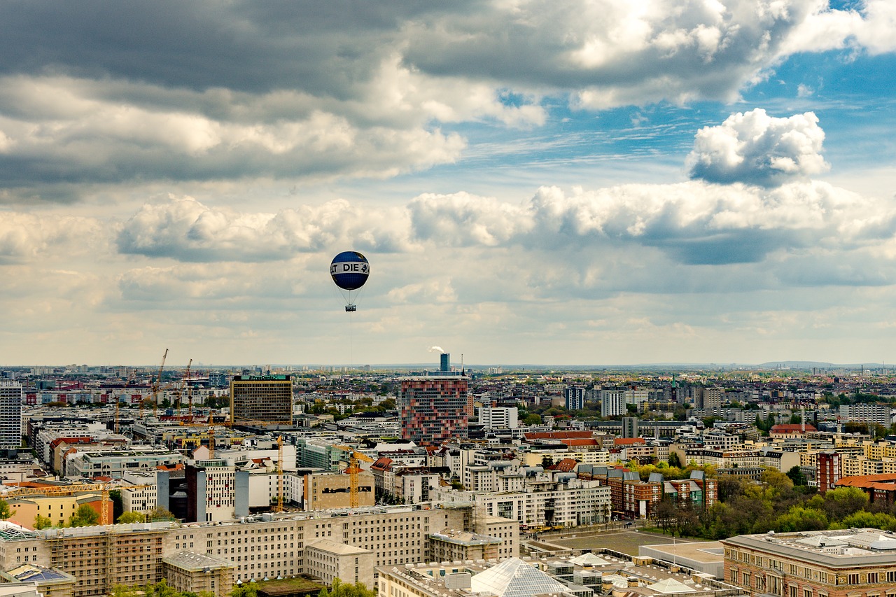 berlin panorama potsdam place free photo