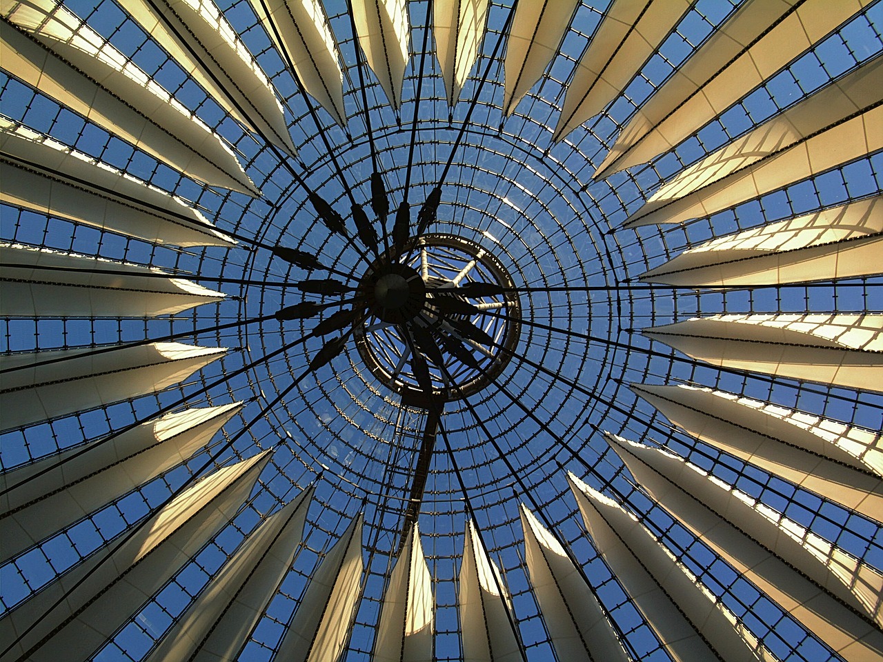 berlin architecture sony center free photo