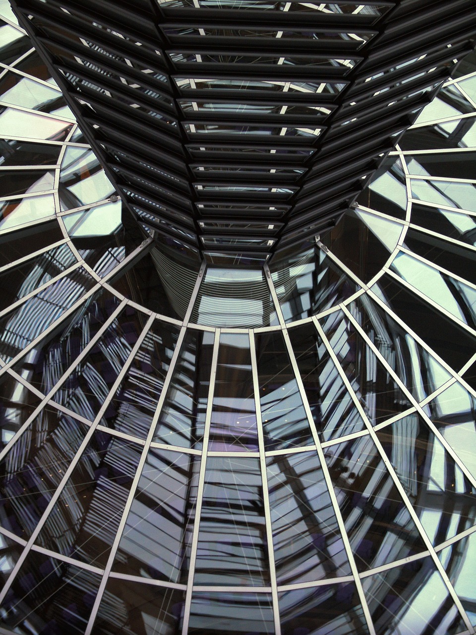 berlin architecture reichstag dome free photo