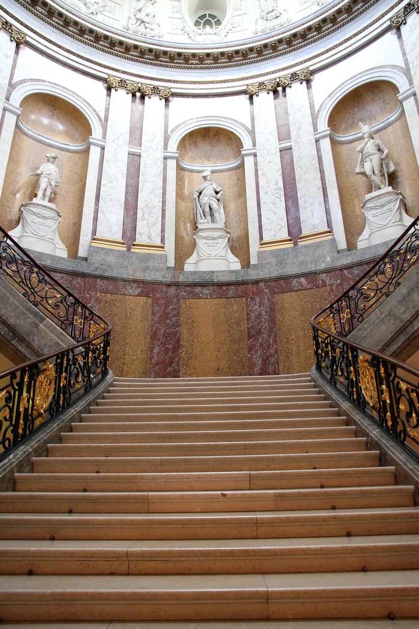 berlin museum staircase free photo