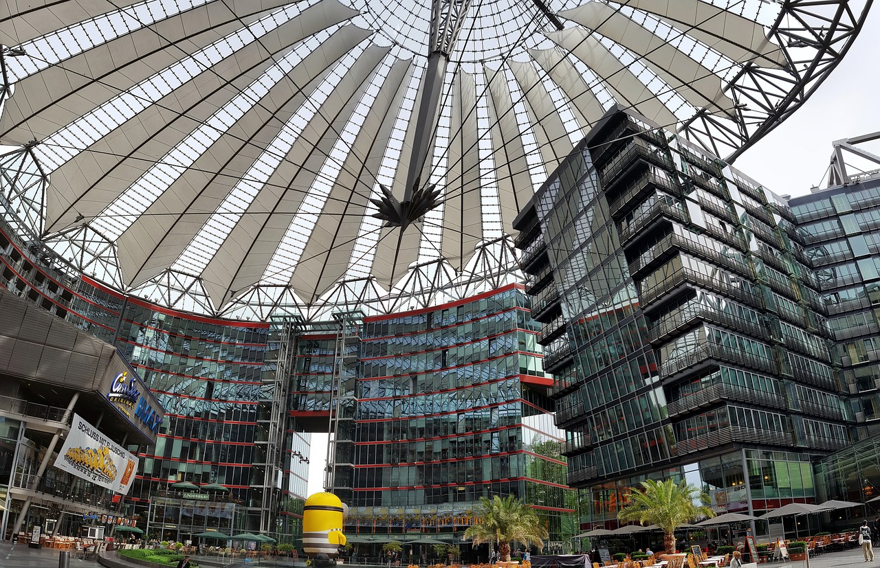 berlin sony center potsdam place free photo