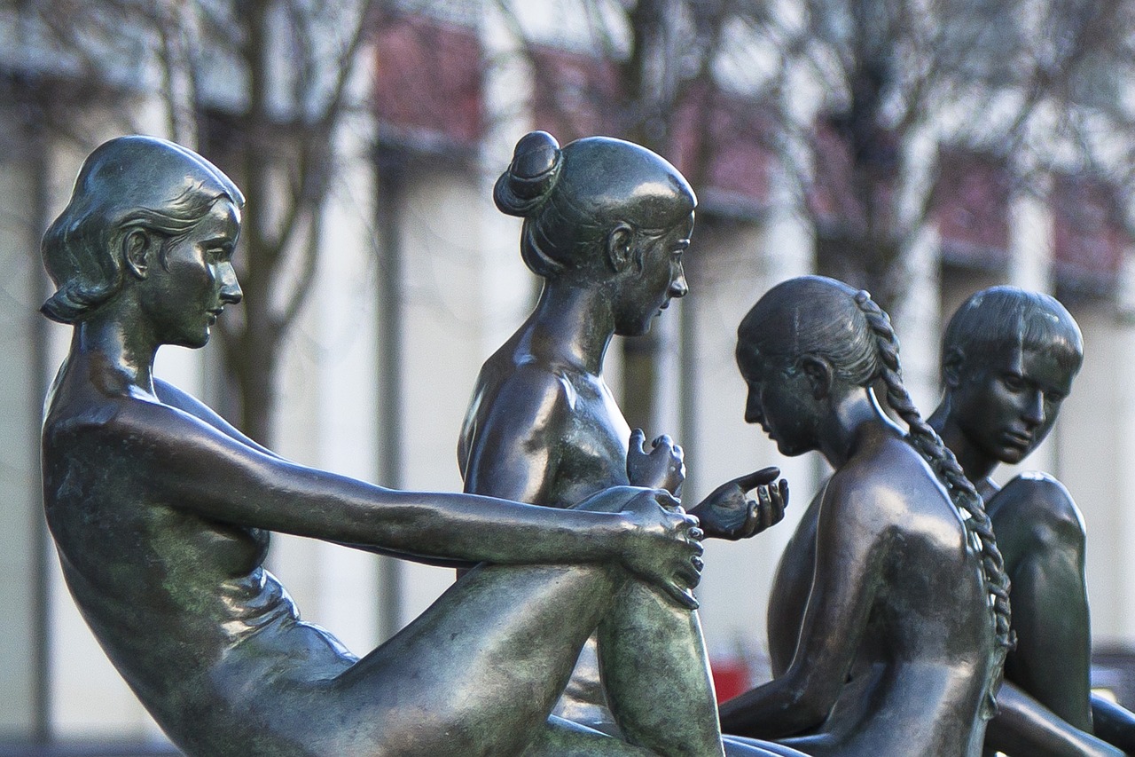 berlin sculpture wilfried fritz reiter free photo