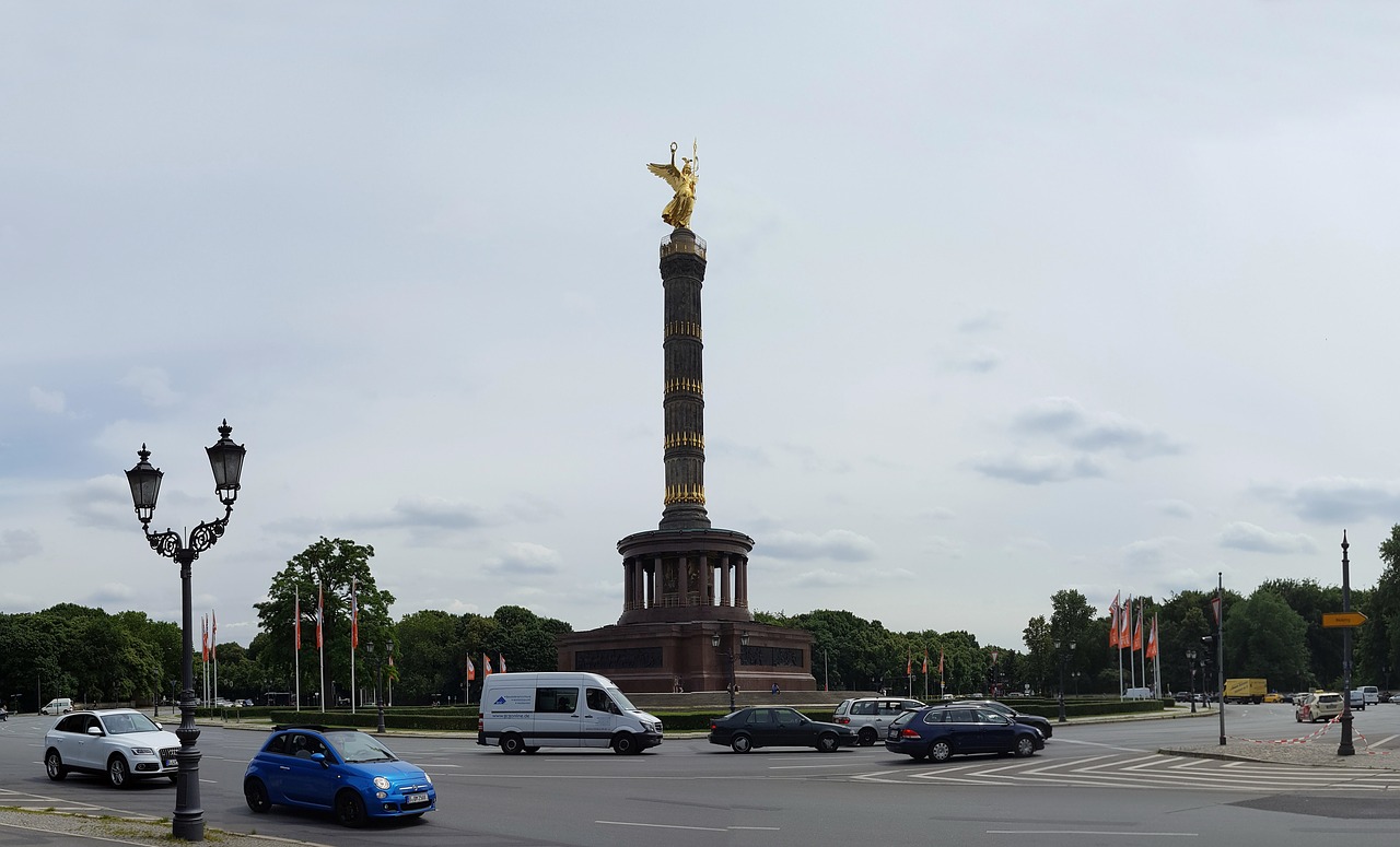 berlin siegessäule landmark free photo