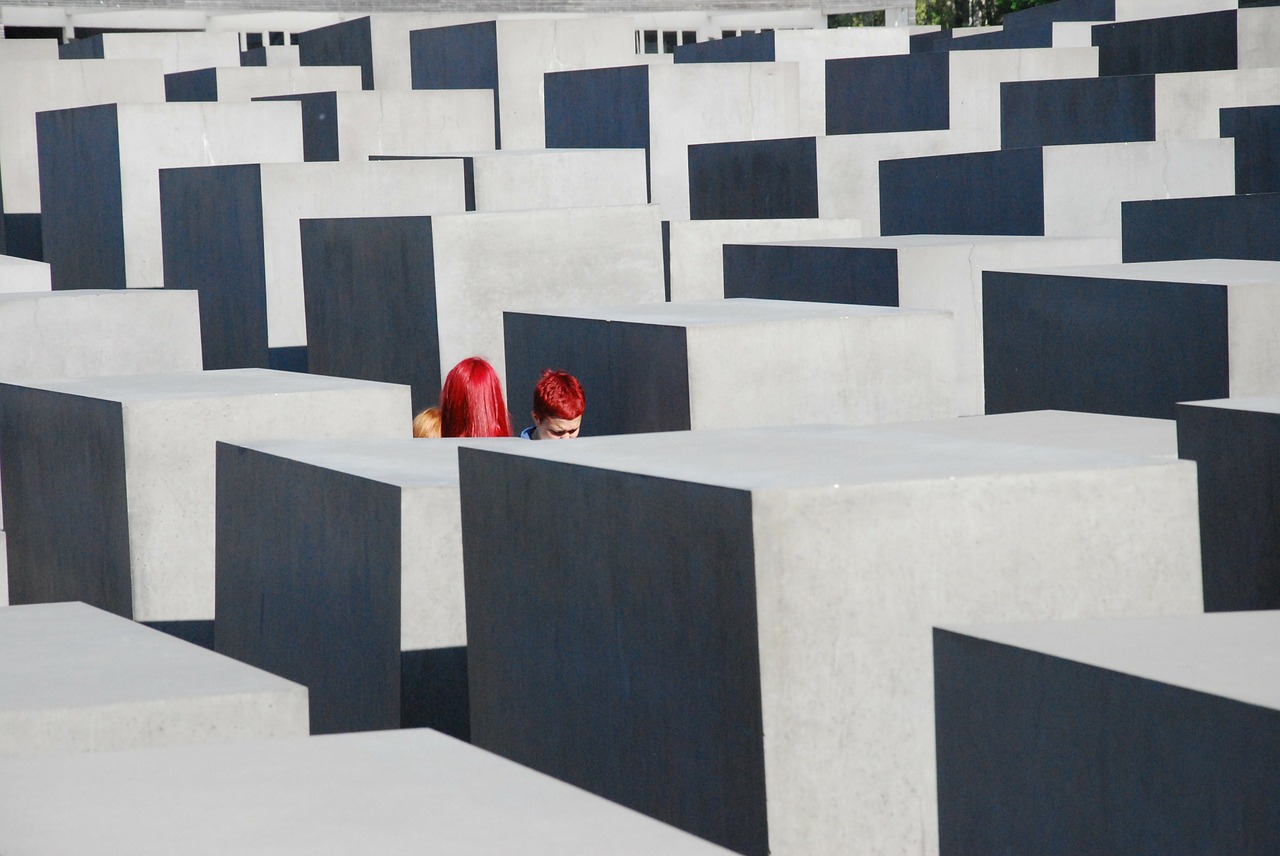 berlin germany jewish memorial free photo