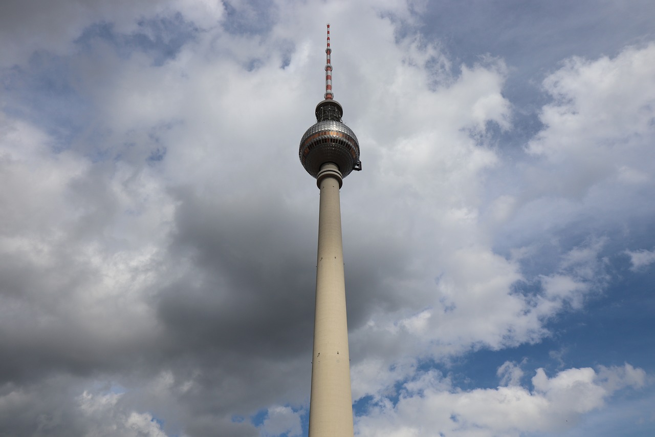 berlin tv tower alexanderplatz free photo