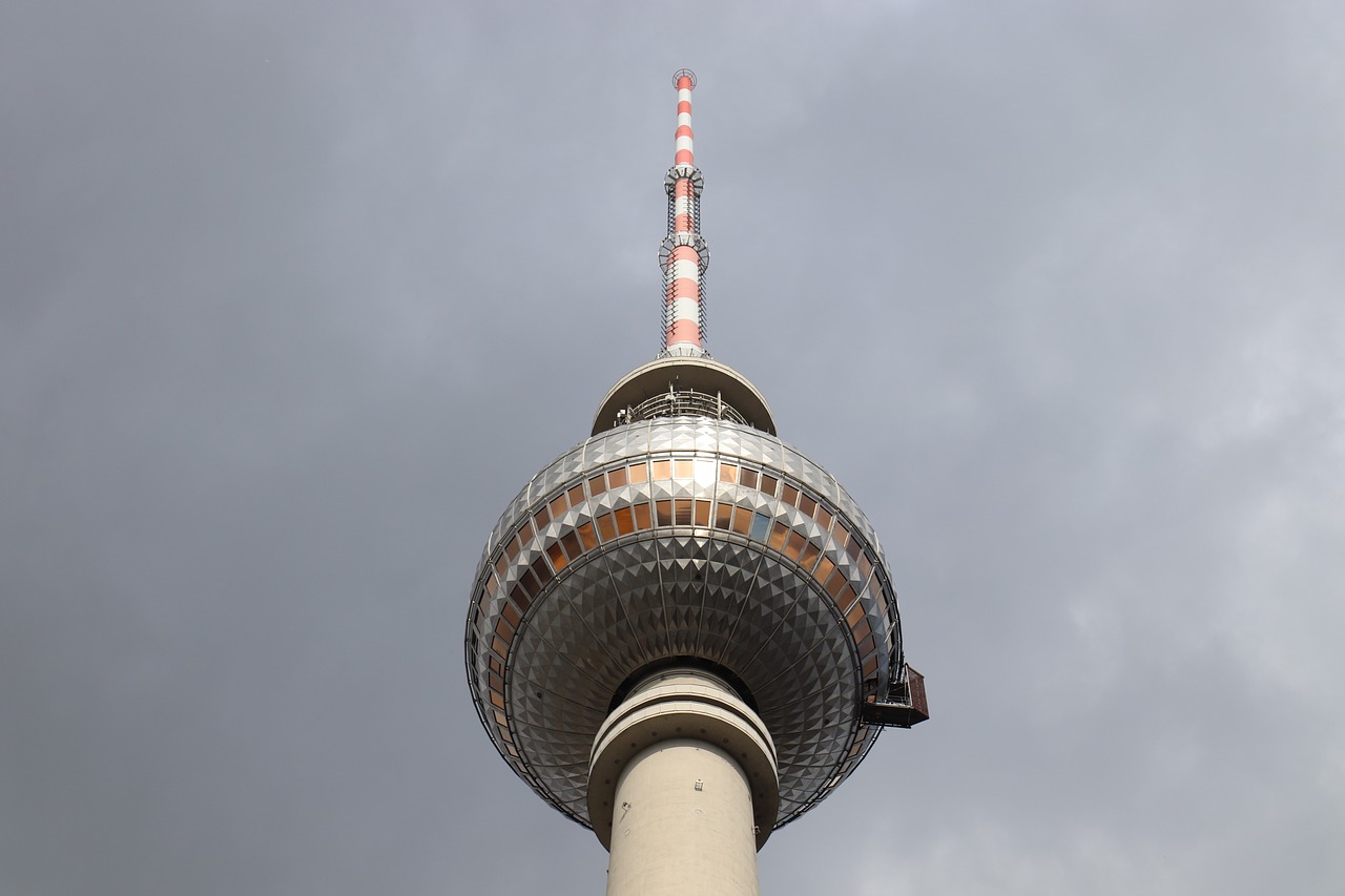 berlin tv tower alexanderplatz free photo