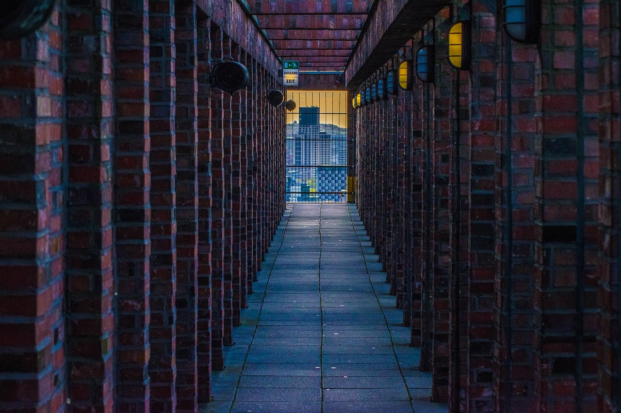 berlin  walkway  empty free photo