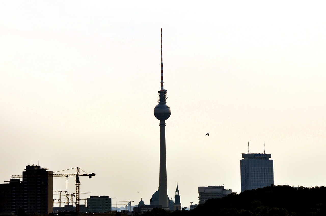 berlin  tv tower  capital free photo