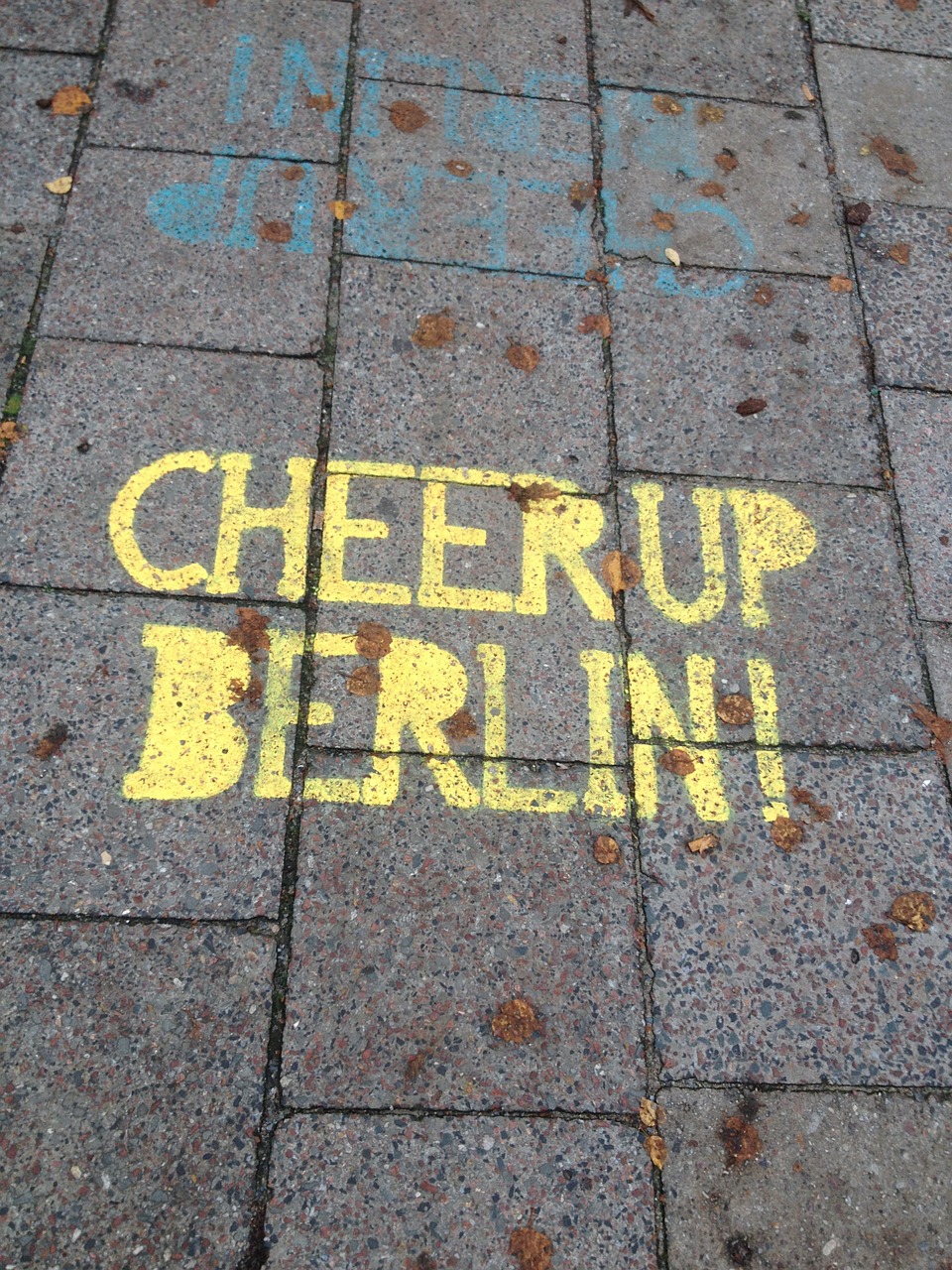berlin pavement urban free photo