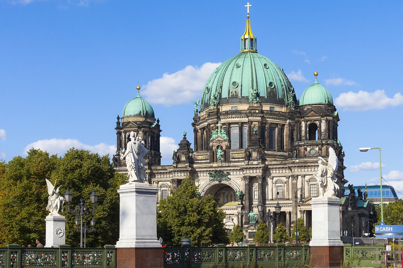 berlin  church  berlin cathedral free photo