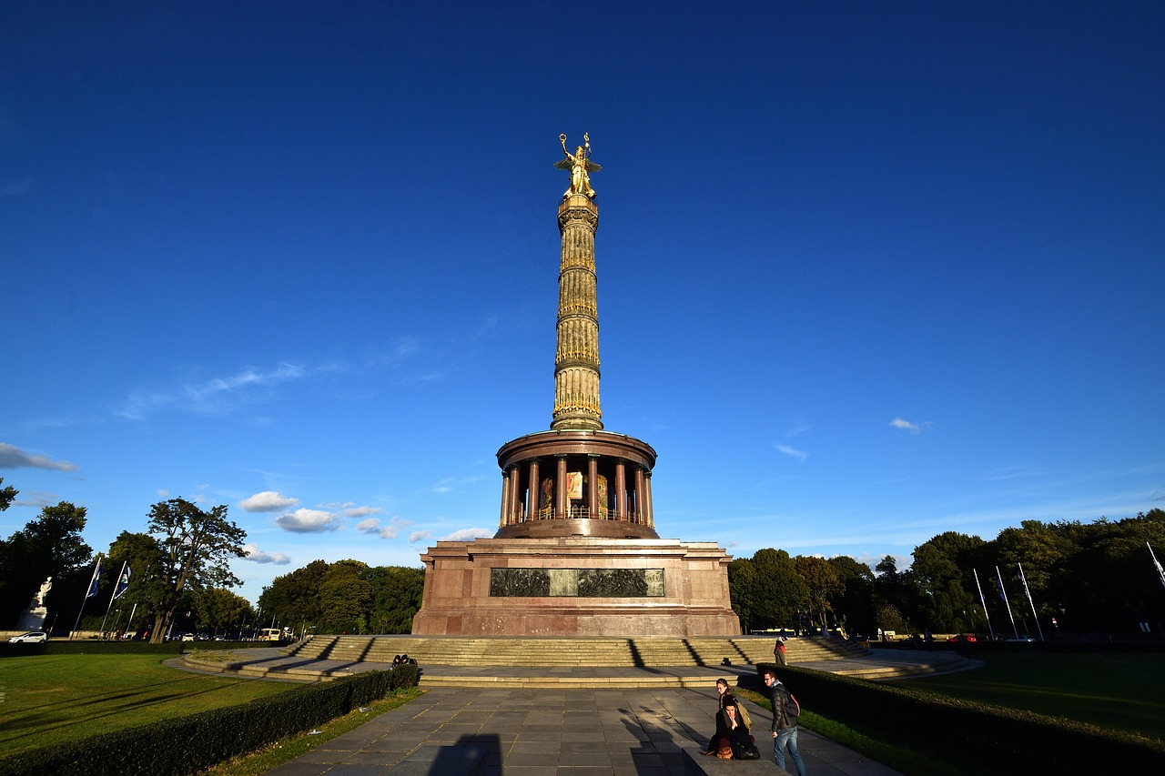 berlin  siegessäule  landmark free photo