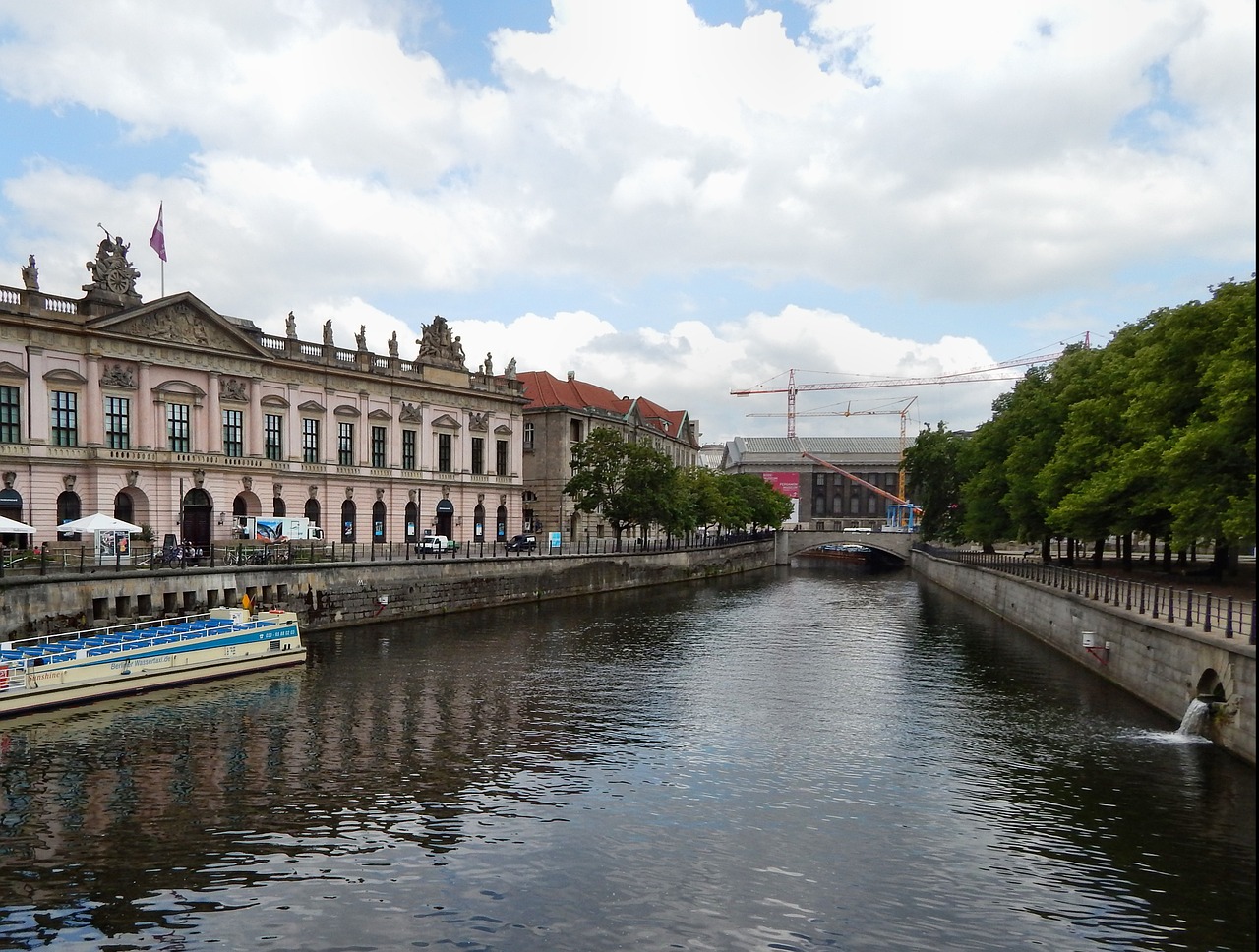 berlin architecture river free photo