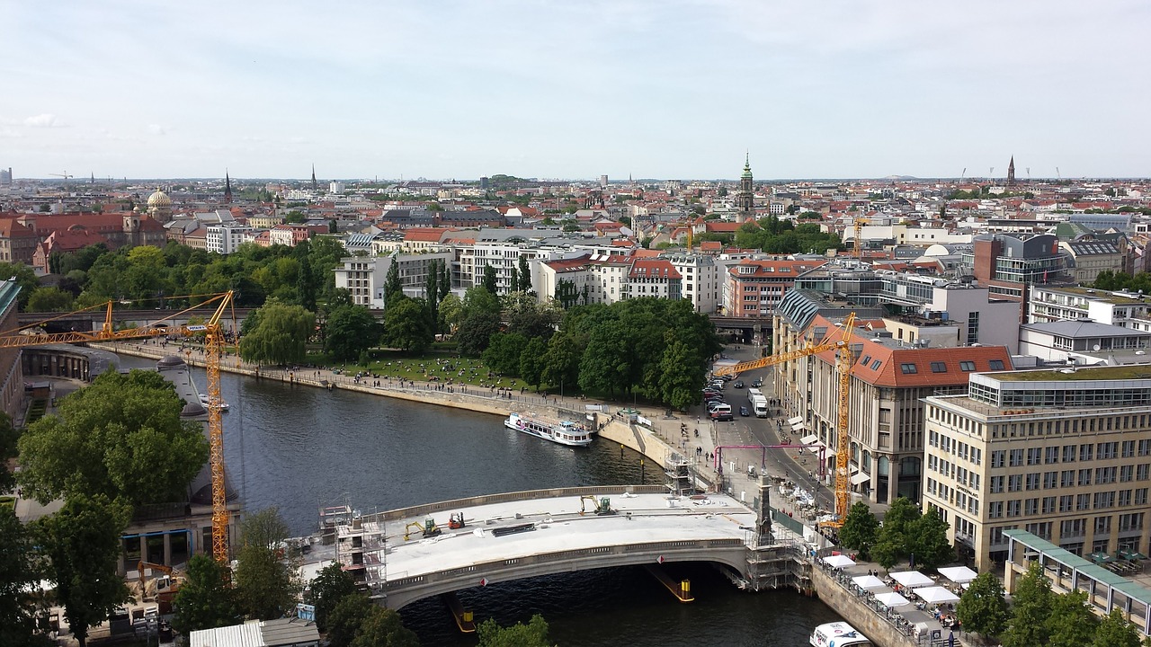 berlin district river free photo